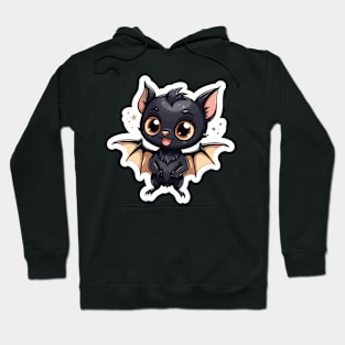 Bat Cute Illustration Hoodie